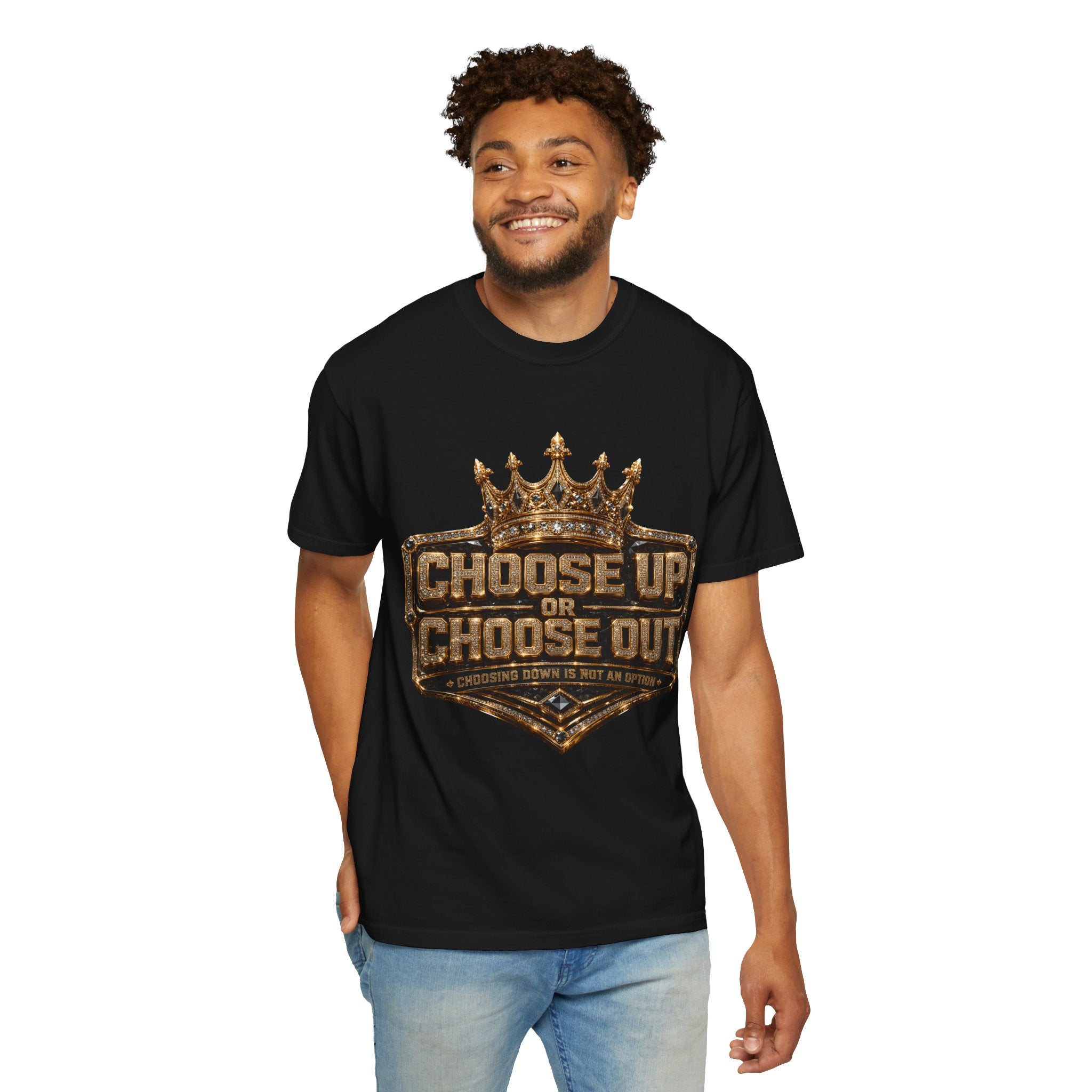 "Choose Up or Choose Out" Graphic T-Shirt by Harley Knox