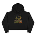 "There's a Difference Between Living and Being Alive" Cropped Hoodie by Harley Knox