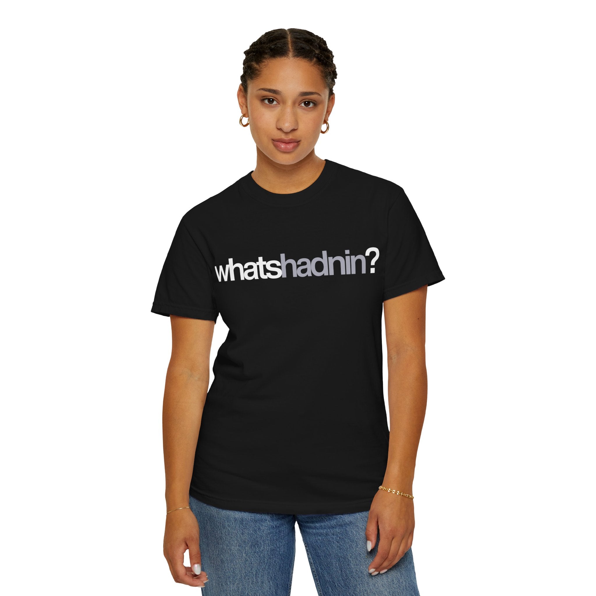 whats hadnin? T-Shirt | Game Related Streetwear Tee by Harley Knox