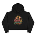 "Down & Around" Cropped Hoodie by Harley Knox