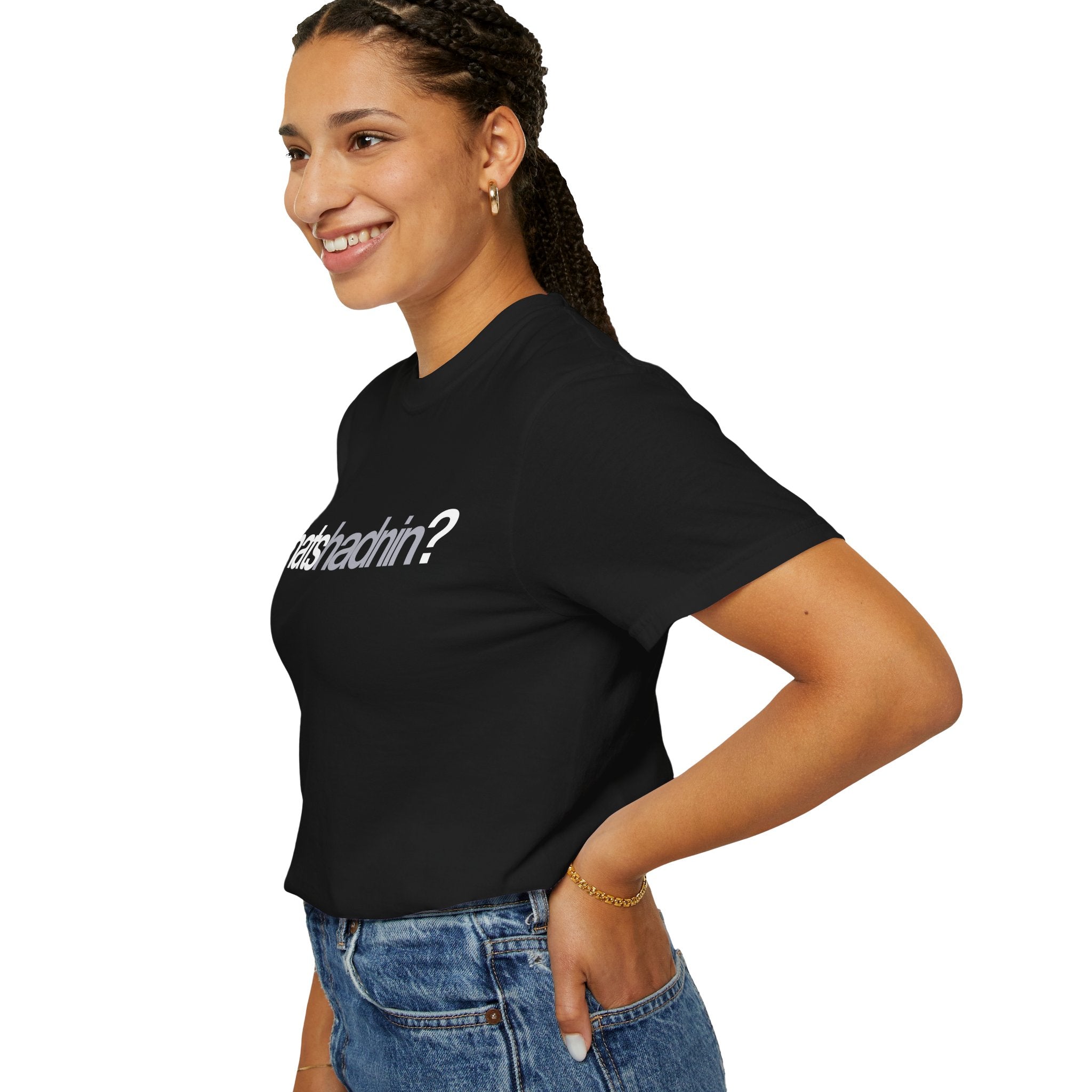 whats hadnin? T-Shirt | Game Related Streetwear Tee by Harley Knox