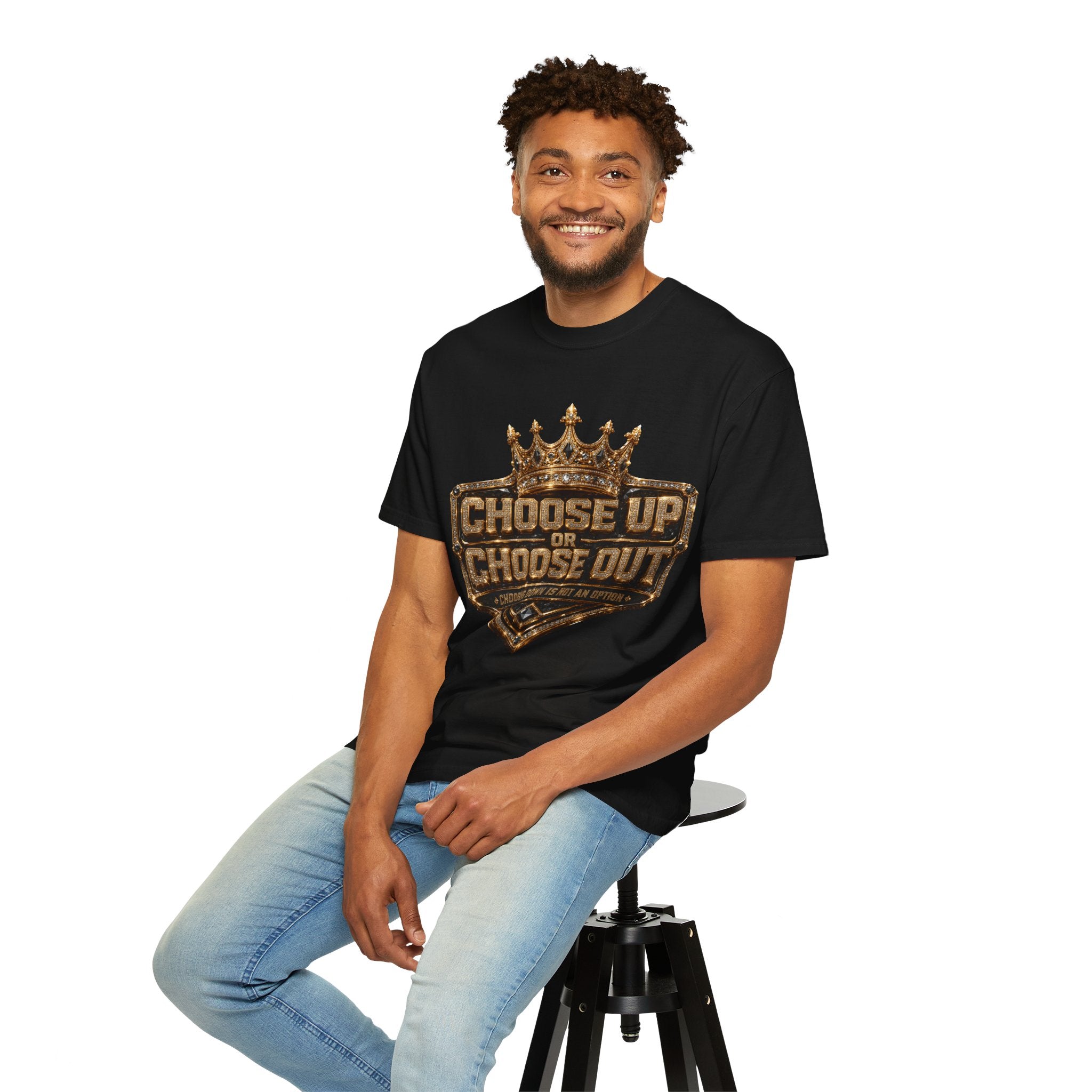 "Choose Up or Choose Out" Graphic T-Shirt by Harley Knox