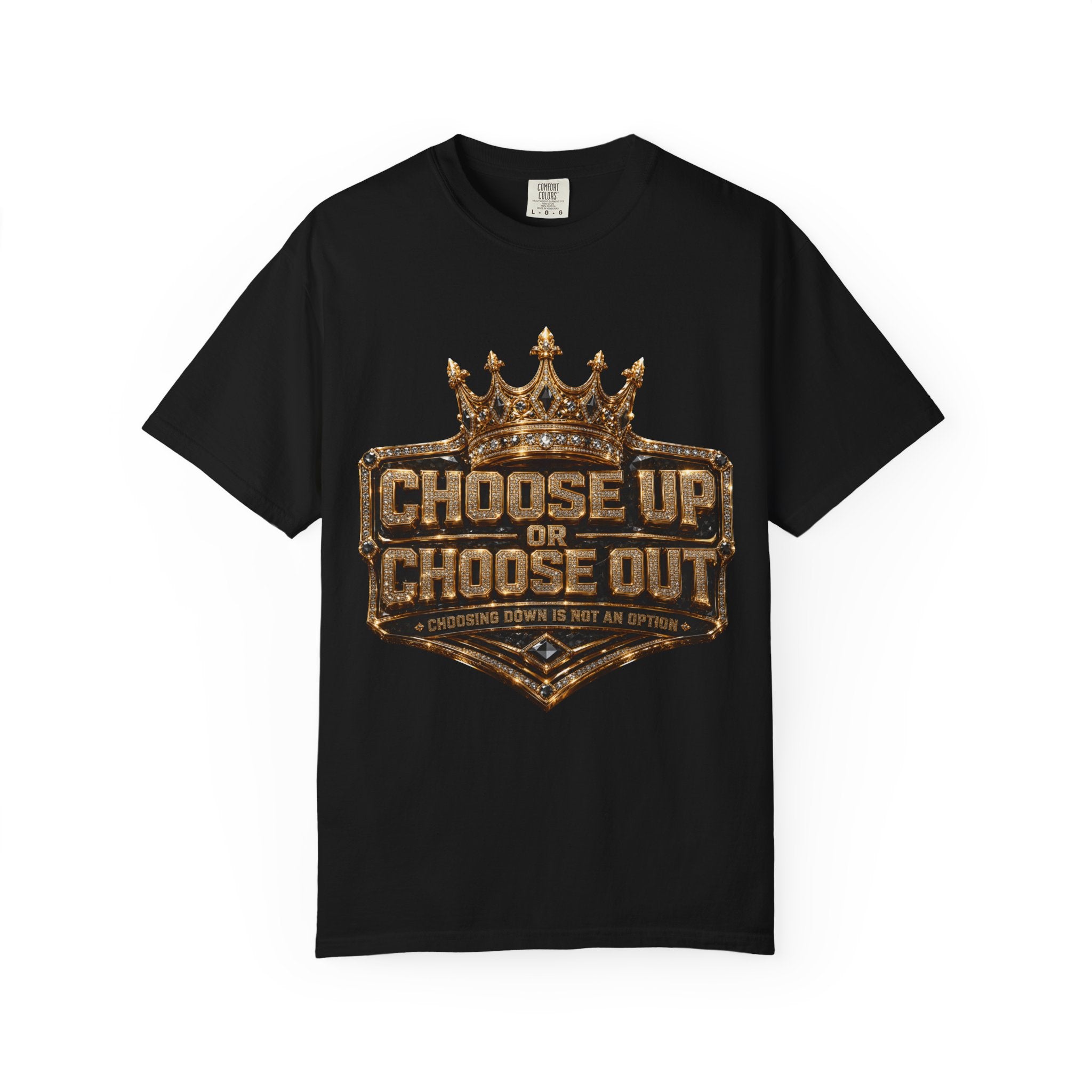 "Choose Up or Choose Out" Graphic T-Shirt by Harley Knox
