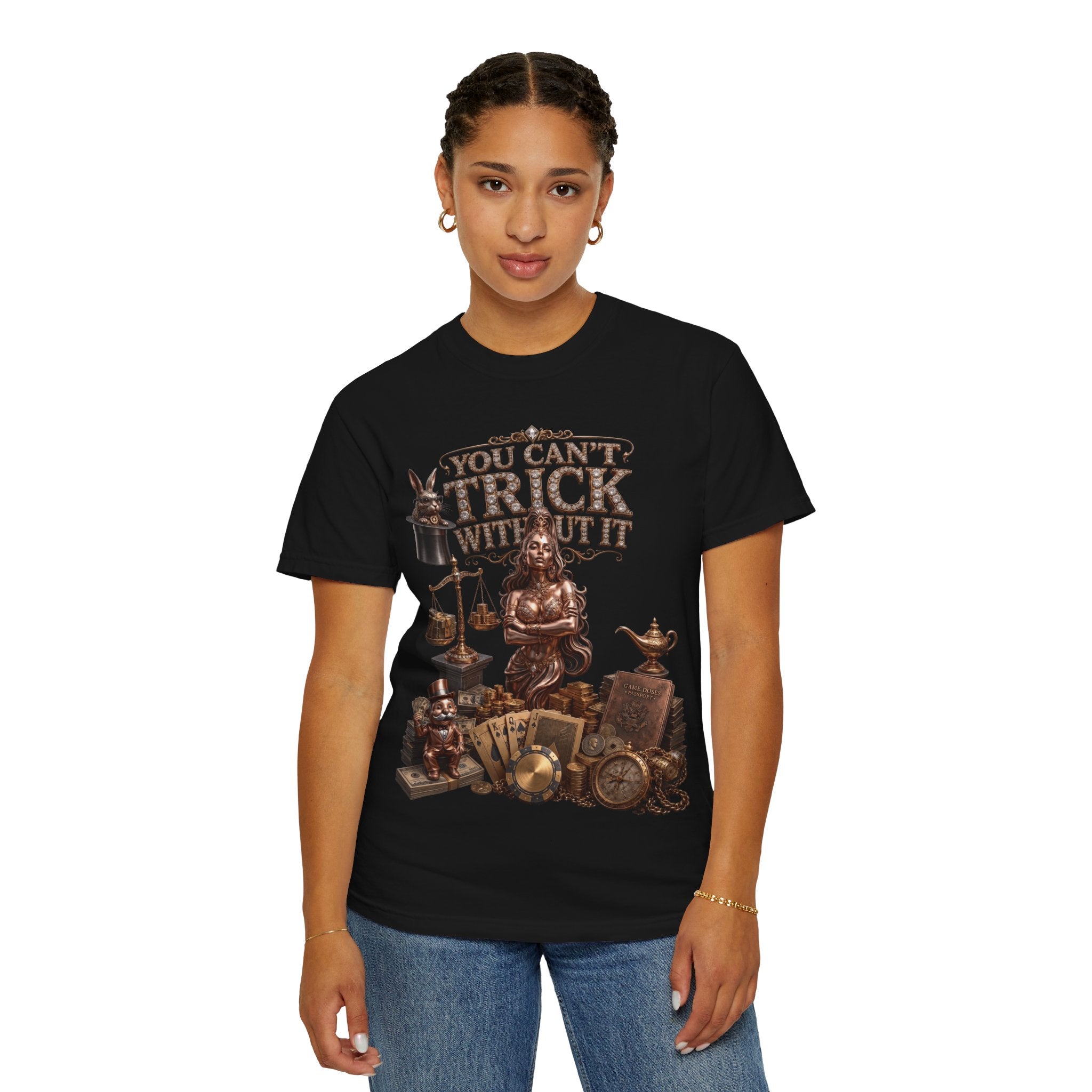 "You Can't Trick Without It" T-Shirt by Harley Knox