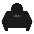 whats hadnin? Official Cropped Hoodie by Harley Knox